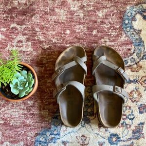 Birkenstock Mayari Stone Sandal